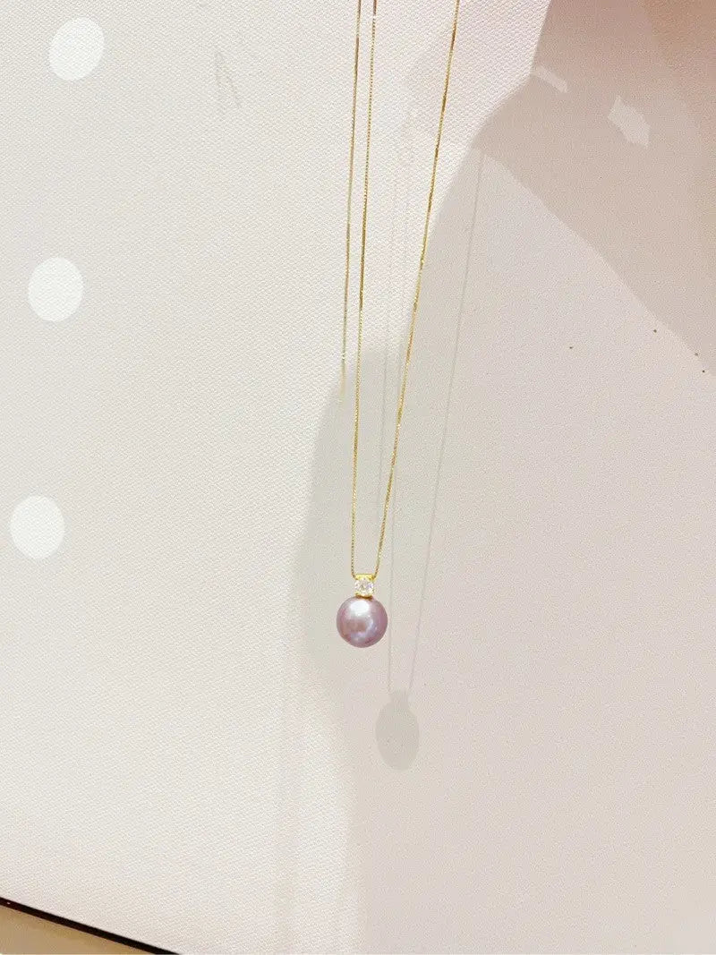 Blossom studio·925Sterling Silver Purple Natural Stone Pearl Stitching Necklace｜40+5|Customized · Purple Single Bead Pendant https://www.xiaohongshu.com/goods-detail/65ba09def8a5d500015bd3f5