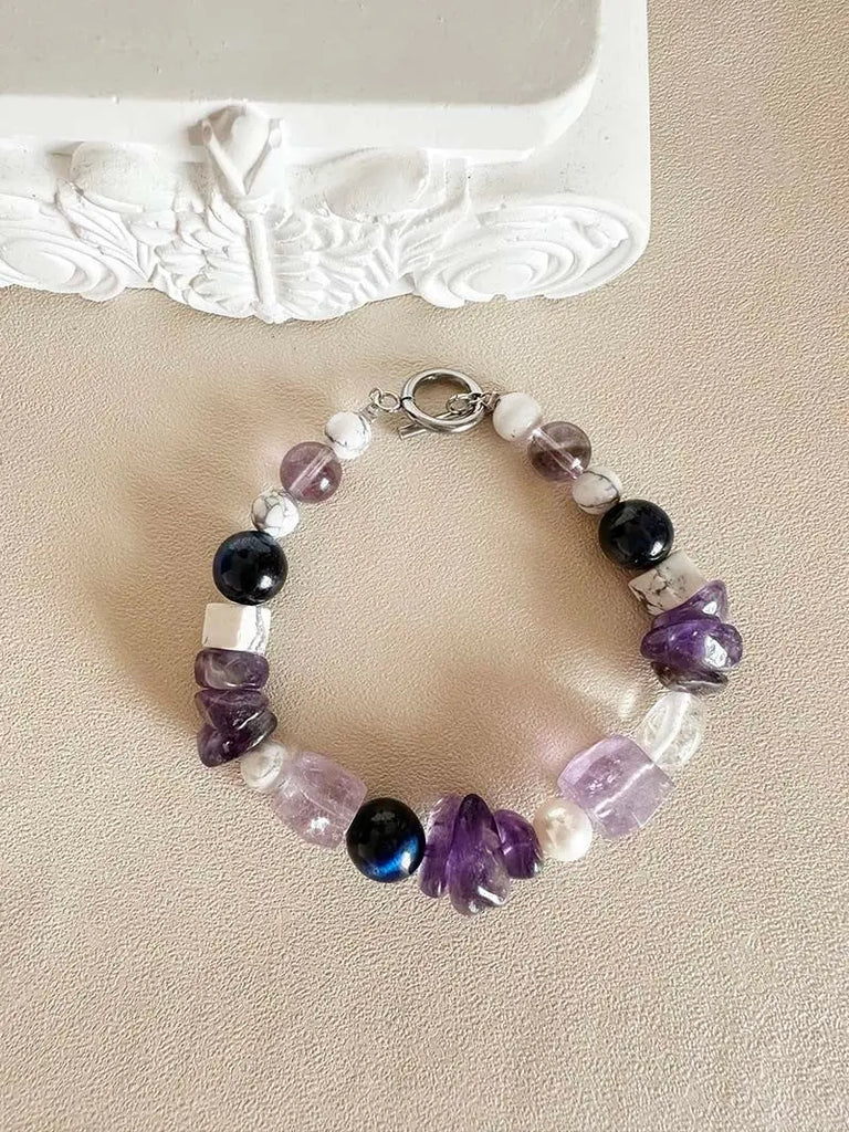 EUCOMETOME · 【Original】Happy Sweetheart｜Natural Amethyst Bracelet https://www.xiaohongshu.com/goods-detail/651935981e08660001ac1b66