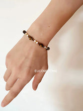 Load image into Gallery viewer, EUCOMETOME · 【Original】Good Luck｜Maillard Natural Tiger-Eye Bracelet · 18+2.5cmExtension Chain（Suitable15.5-17.5cmClean Hand Circumference https://www.xiaohongshu.com/goods-detail/655c342a60fa1b0001019cd1