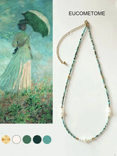 Load image into Gallery viewer, 【Original】Mengzhong Garden｜Natural Turquoise Necklace https://www.xiaohongshu.com/goods-detail/651f8dadebf1f00001189ea6
