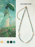 【Original】Mengzhong Garden｜Natural Turquoise Necklace