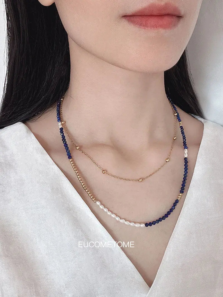 【Original】Quiet Space｜Natural Lapis Lazuli  Necklace https://www.xiaohongshu.com/goods-detail/653ddf0e05c3d400013a2b3b