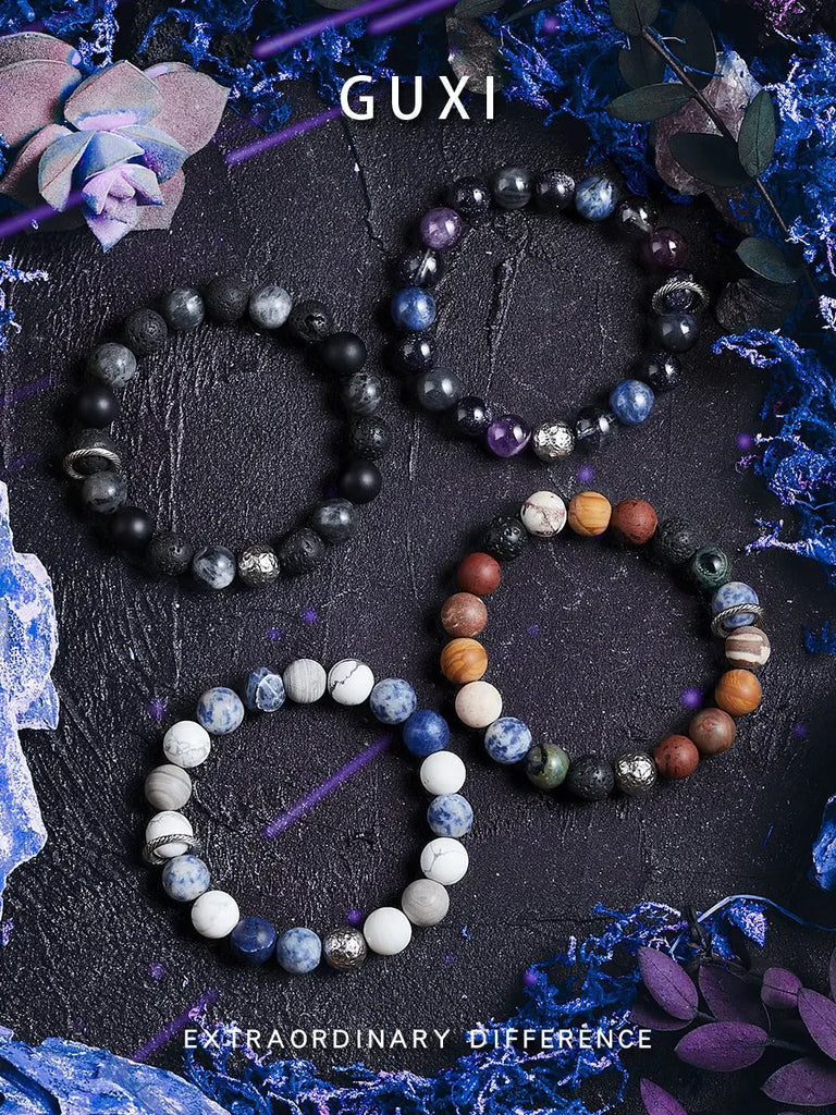 Fengshui Crystal Jewelry[Galaxy Planet] Amethyst Trendy Men's BraceletFengshui Crystal Jewelry[Galaxy Planet] Amethyst Trendy Men's Bracelet High Sense Niche Bead Bracelets for Boyfriend Ornament
Style: Original designNovelty: FreshStoBuddha&EnergyBuddha&EnergyFengshui Crystal Jewelry[Galaxy Planet] Amethyst Trendy Men'