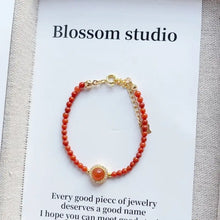 Load image into Gallery viewer, Blossom studio·Natural South Red Agate Bracelet｜Advanced Customization｜15+5c m · Red agate https://www.xiaohongshu.com/goods-detail/65857069a5ed860001587118