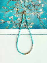 Load image into Gallery viewer, EUCOMETOME · 【Original】Blooming Apricot Turquoise Necklace https://www.xiaohongshu.com/goods-detail/64cf63096554dd00014e95d0