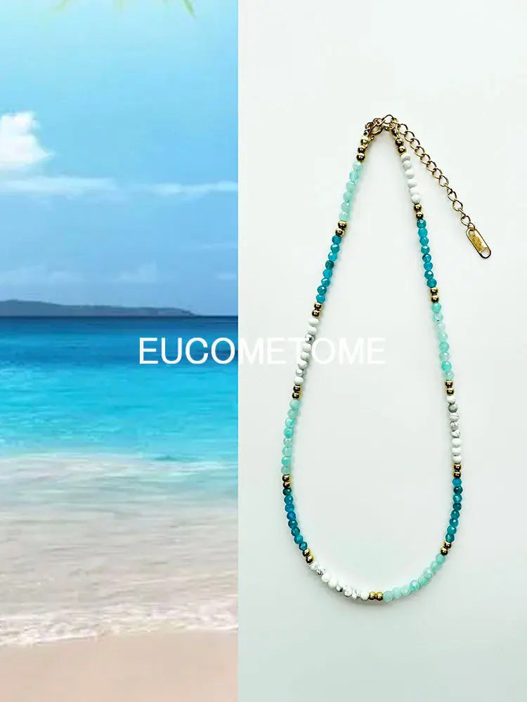 【Original】Summer Beach Natural Stone Necklace https://www.xiaohongshu.com/goods-detail/64cf67c98d14f30001a6fa85