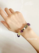 Load image into Gallery viewer, 【Original】Purple Tulip Natural Amethyst Bracelet https://www.xiaohongshu.com/goods-detail/650fc871988a900001485215