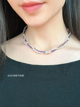 Load image into Gallery viewer, 【Original】Purple Flower-De-Luce｜Amethyst Baroque Necklace https://www.xiaohongshu.com/goods-detail/65deb1b6fe9f3f00018ed106