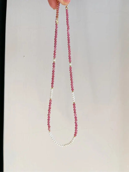 Blossom Wintersteiner RomanceS925Sterling Silver Rhodochrosite Pearl Stitching Necklace｜50+5 · Bracelet https://www.xiaohongshu.com/goods-detail/65684671052c42000148fbe3