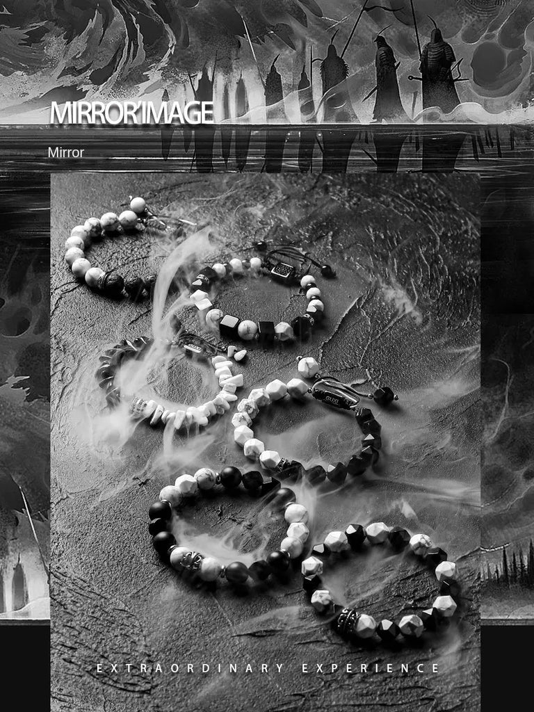 Fengshui Crystal Jewelry[Image] Original Black and White Beads Agate BFengshui Crystal Jewelry[Image] Original Niche Design Sense Black and White Beads Agate Bracelet Boys Trendy High Sense Ornament
Material: natural crystal/semi-preciBuddha&EnergyBuddha&EnergyFengshui Crystal Jewelry[Image] Original Black