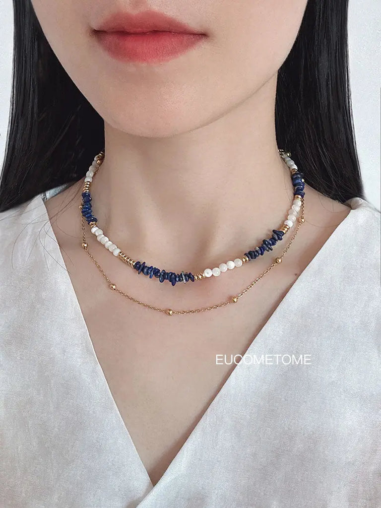 【Original】Secret Journey Natural Laps Pauli Necklace https://www.xiaohongshu.com/goods-detail/64ce5ec54720680001cc4f68