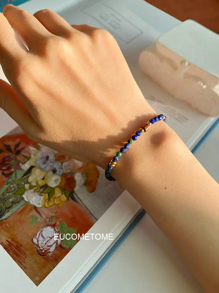 【Original】Van Gogh《Sunflower》｜Natural Stone Double-Layer Detachable Triple-Wear Bracelet https://www.xiaohongshu.com/goods-detail/6564251e52ae0b0001ab21b8