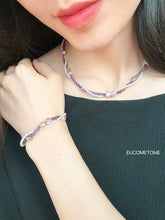 Load image into Gallery viewer, 【Original】Purple Flower-De-Luce｜Amethyst Baroque Necklace https://www.xiaohongshu.com/goods-detail/65deb1b6fe9f3f00018ed106