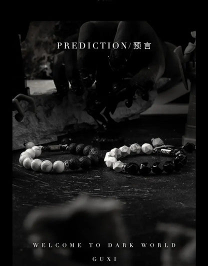 Fengshui Crystal Jewelry[Prediction] Obsidian Bracelet Boys Advanced SFengshui Crystal Jewelry[Prediction] Obsidian Bracelet Boys Advanced Sense Black and White Bead Bracelets for Boyfriend Ornament Niche
Material: natural crystal/semiBuddha&EnergyBuddha&EnergyFengshui Crystal Jewelry[Prediction] Obsidian Bracelet Boys Advanced Sense Black