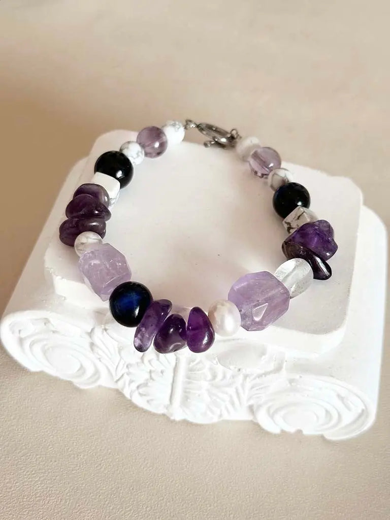 EUCOMETOME · 【Original】Happy Sweetheart｜Natural Amethyst Bracelet https://www.xiaohongshu.com/goods-detail/651935981e08660001ac1b66