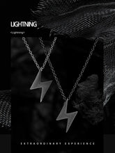 Load image into Gallery viewer, Fengshui Crystal Jewelry[Lightning] Original Retro Titanium Steel NeckFengshui Crystal Jewelry[Lightning] Original Retro Titanium Steel Necklace Special-Interest Design High-Grade Sense Boys Pendants Sweater Chain Fashion
Material: titBuddha&amp;EnergyBuddha&amp;EnergyFengshui Crystal Jewelry[Lightning] Original Retro Titanium Steel Necklace