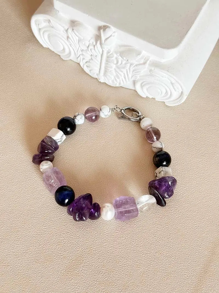 EUCOMETOME · 【Original】Happy Sweetheart｜Natural Amethyst Bracelet https://www.xiaohongshu.com/goods-detail/651935981e08660001ac1b66