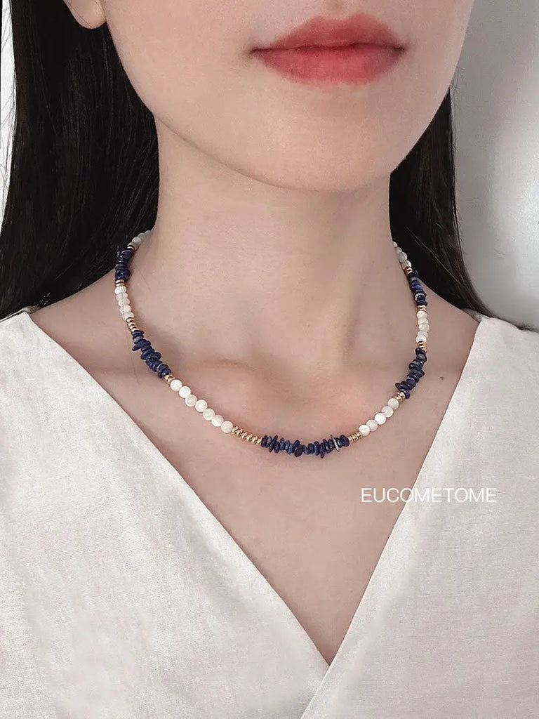 【Original】Secret Journey Natural Laps Pauli Necklace https://www.xiaohongshu.com/goods-detail/64ce5ec54720680001cc4f68