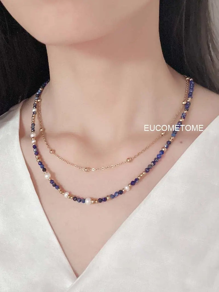 【Original】Van Gogh《Starry Sky》｜Natural Laps Pauli Necklace https://www.xiaohongshu.com/goods-detail/65361656797cb300015157c7