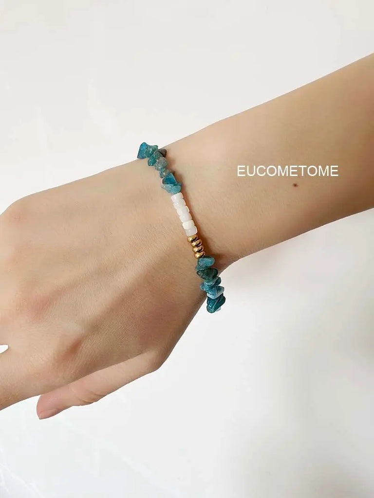 【Original】Secret Journey｜Natural Apatite Bracelet https://www.xiaohongshu.com/goods-detail/64ce5a6a1b2fae000149821a