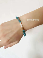 Load image into Gallery viewer, 【Original】Secret Journey｜Natural Apatite Bracelet https://www.xiaohongshu.com/goods-detail/64ce5a6a1b2fae000149821a