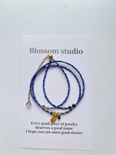 Load image into Gallery viewer, Blossom studio·Grain of Rice Natural Stone Three-Ring Bracelet, multiple ways to wear · Brown https://www.xiaohongshu.com/goods-detail/655db3b454251d00016de4e7