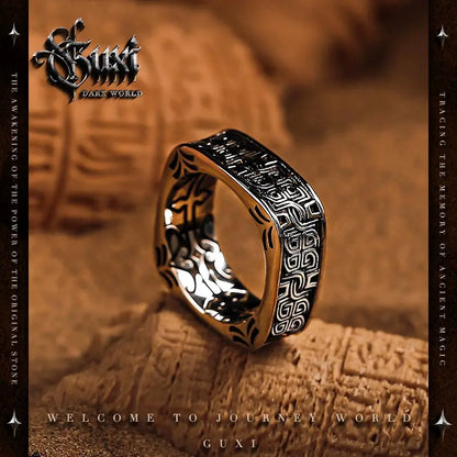 GUI [Armor] Niche Titanium Steel Ring Men's High-Grade Square Index FiStore name: Buddha &amp; energy Feng Shui soreThe main type of our shop: crystal &amp; natural stone jewelry
Brand: GusiMaterial: titanium steelPattern: otherStyle: Buddha&EnergyBuddha&EnergyGUI [Armor] Niche Titanium Steel Ring Men'