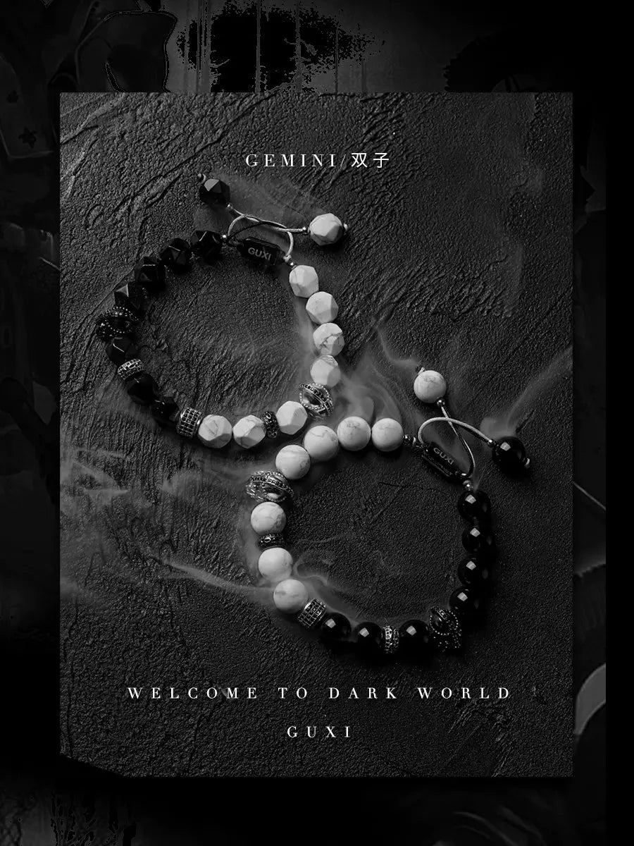 Fengshui Crystal Jewelry[Gemini] Special-Interest Design Obsidian BracFengshui Crystal Jewelry[Gemini] Special-Interest Design Obsidian Bracelet Boys Advanced Sense Black and White Bead Bracelets Retro Ornament
Material: natural crystaBuddha&EnergyBuddha&EnergyFengshui Crystal Jewelry[Gemini] Special-Interest Design Obsidian Bracelet Boys Advanced Sense Black
