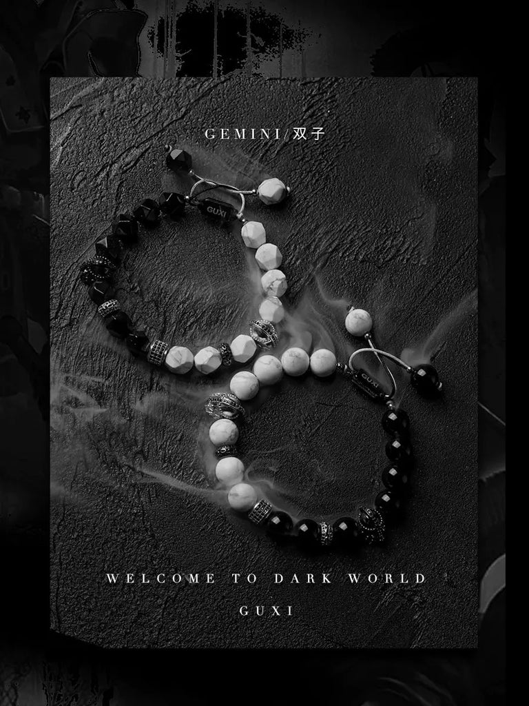 Fengshui Crystal Jewelry[Gemini] Special-Interest Design Obsidian BracFengshui Crystal Jewelry[Gemini] Special-Interest Design Obsidian Bracelet Boys Advanced Sense Black and White Bead Bracelets Retro Ornament
Material: natural crystaBuddha&EnergyBuddha&EnergyFengshui Crystal Jewelry[Gemini] Special-Interest Design Obsidian Bracelet Boys Advanced Sense Black