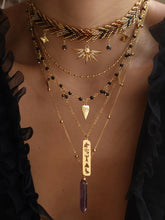 Load image into Gallery viewer, Black Wood | Maillard Series Custom Beaded Necklace Buddha&amp;Energy