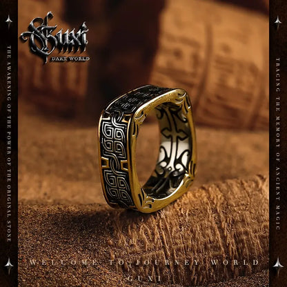 GUI [Armor] Niche Titanium Steel Ring Men's High-Grade Square Index FiStore name: Buddha &amp; energy Feng Shui soreThe main type of our shop: crystal &amp; natural stone jewelry
Brand: GusiMaterial: titanium steelPattern: otherStyle: Buddha&EnergyBuddha&EnergyGUI [Armor] Niche Titanium Steel Ring Men'