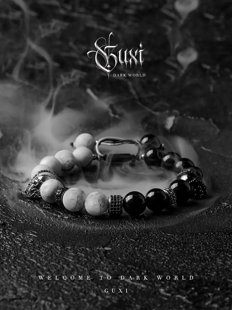 Fengshui Crystal Jewelry[Gemini] Special-Interest Design Obsidian BracFengshui Crystal Jewelry[Gemini] Special-Interest Design Obsidian Bracelet Boys Advanced Sense Black and White Bead Bracelets Retro Ornament
Material: natural crystaBuddha&EnergyBuddha&EnergyFengshui Crystal Jewelry[Gemini] Special-Interest Design Obsidian Bracelet Boys Advanced Sense Black