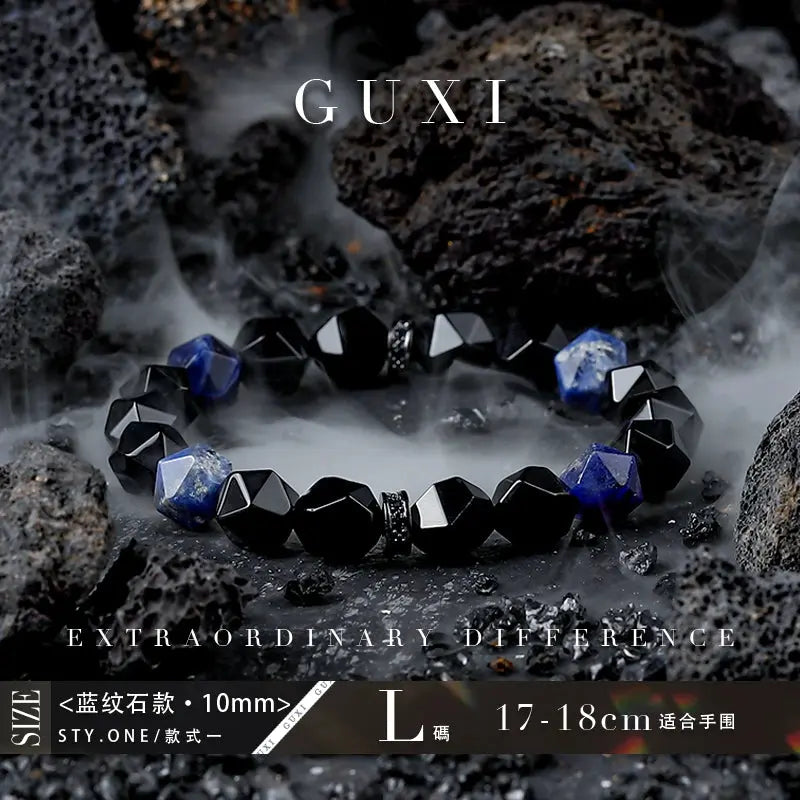 Fengshui Crystal Jewelry[Longyuan] Bracelet Trendy Boys Black Agate BeFengshui Crystal Jewelry[Longyuan] Bracelet Trendy Boys Black Agate Bead Bracelets Original Design Niche Accessories Advanced Sense
Material: natural crystal/semi-prBuddha&EnergyBuddha&EnergyFengshui Crystal Jewelry[Longyuan] Bracelet Trendy Boys Black Agate Bead Bracelets