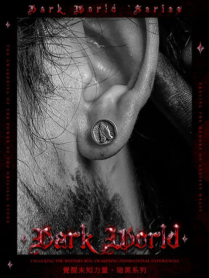 Fengshui Crystal Jewelry[Floating Life] Dark Style 925 Silver Stud EarFengshui Crystal Jewelry[Floating Life] Dark Style 925 Silver Stud Earrings Men's High Sense Ear-Caring Special-Interest Design Vintage Earrings Women
Style: OriginaBuddha&EnergyBuddha&EnergyFengshui Crystal Jewelry[Floating Life] Dark Style 925 Silver Stud Earrings