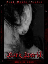 Load image into Gallery viewer, Guli [Gun and Rose] Dark Style Niche Retro 925 Silver Stud Earrings MeBrand: GysiMaterial: SilverMaterial: 925 silverPattern: Plants and flowersStyle: Original designCondition: NewStore name: Buddha &amp; energy fernings jewelry storeTBuddha&amp;EnergyBuddha&amp;EnergyRose] Dark Style Niche Retro 925 Silver Stud Earrings Men&#39;