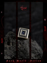 Load image into Gallery viewer, Fengshui Crystal Jewelry[Star] Vintage Style French Retro Square 925 SFengshui Crystal Jewelry[Star] Vintage Style French Retro Square 925 Silver Stud Earrings Men&#39;s High-Grade Simple
Material: SilverMaterial: 925 silverPattern: GeometBuddha&amp;EnergyBuddha&amp;EnergyFengshui Crystal Jewelry[Star] Vintage Style French Retro Square 925 Silver Stud Earrings Men&#39;