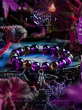 [Marginal] Niche Amethyst Bead Bracelet