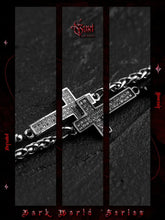 Load image into Gallery viewer, Fengshui Crystal Jewelry [Backlight] Original Design Retro Volcanic RoFengshui Crystal Jewelry [Backlight] Original Design Retro Volcanic Rock Multi-Layer Bracelet Men&#39;s High Sense Cross Bracelet Ornament
 
Store name: Buddha &amp; eneBuddha&amp;EnergyBuddha&amp;EnergyFengshui Crystal Jewelry [Backlight] Original Design Retro Volcanic Rock Multi-Layer Bracelet