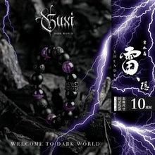 Load image into Gallery viewer, Fengshui crystal jewelry[Black Warrior] Obsidian Amethyst Bracelet Buddha&amp;Energy