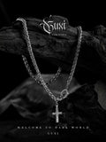 [Fate] Special-Interest Design Titanium Steel Cross Necklace