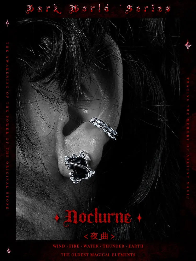 Fengshui Crystal Jewelry[Nocturne] Non-Piercing EarringsFengshui Crystal Jewelry[Nocturne] Dark Style 925 Silver Ear Clip Male Non-Piercing Earrings Special Interest Earrings Fashion Ear Hanging Ornament
Style: Original dBuddha&EnergyBuddha&EnergyFengshui Crystal Jewelry[Nocturne]