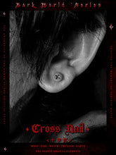 Load image into Gallery viewer, GUI [Cross Nail] Dark Retro 925 Silver Stud Earrings Boys Niche Ear-CaBrand: GUIStyle: Original designNovelty: Freshly bakedStore name: Buddha &amp; energy Feng Shui jewelry storeThe main type of our shop: crystal &amp; natural stone jBuddha&amp;EnergyBuddha&amp;EnergyGUI [Cross Nail] Dark Retro 925 Silver Stud Earrings Boys Niche Ear-Caring Earrings Personalized Cold Style