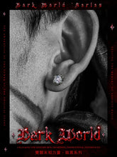 Load image into Gallery viewer, Fengshui Crystal Jewelry[Hope] Retro 925 Silver Black and White ZirconFengshui Crystal Jewelry[Hope] Retro 925 Silver Black and White Zircon Stud Earrings for Men Niche Design Ear-Caring Ornament Simple
Material: SilverMaterial: 925 siBuddha&amp;EnergyBuddha&amp;EnergyFengshui Crystal Jewelry[Hope] Retro 925 Silver Black