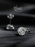 Fengshui Crystal Jewelry[Magic] Moissanite Stud Earrings