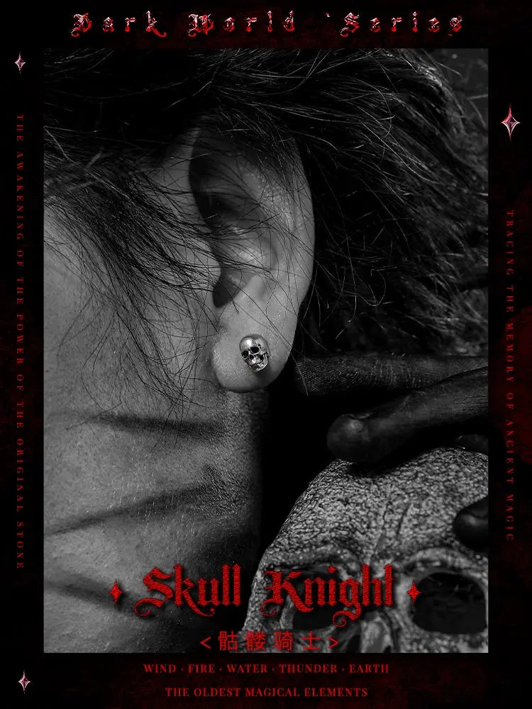 Fengshui Crystal Jewelry[Skull Knight] Dark Stylev Stud EarringsFengshui Crystal Jewelry[Skull Knight] Dark Style Niche 925 Silver Stud Earrings Men's High Sense Vintage Earrings Ear-Caring
Material: 925 silverPattern: Skeleton/sBuddha&EnergyBuddha&EnergyFengshui Crystal Jewelry[Skull Knight] Dark Stylev Stud Earrings