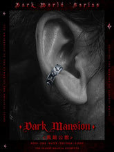 Load image into Gallery viewer, Fengshui Crystal Jewelry[Dark Mansion] Dark Style 925 Silver Stud EarrFengshui Crystal Jewelry[Dark Mansion] Dark Style 925 Silver Stud Earrings Men Non-Piercing Ear Clip Retro Ear Clip Special Interest Earrings
Material: 925 silverPatBuddha&amp;EnergyBuddha&amp;EnergyFengshui Crystal Jewelry[Dark Mansion] Dark Style 925 Silver Stud Earrings Men