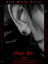 Load image into Gallery viewer, Fengshui Crystal Jewelry[Hope] Retro 925 Silver Black and White ZirconFengshui Crystal Jewelry[Hope] Retro 925 Silver Black and White Zircon Stud Earrings for Men Niche Design Ear-Caring Ornament Simple
Material: SilverMaterial: 925 siBuddha&amp;EnergyBuddha&amp;EnergyFengshui Crystal Jewelry[Hope] Retro 925 Silver Black