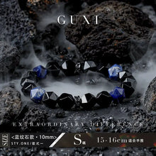 Load image into Gallery viewer, Fengshui Crystal Jewelry[Longyuan] Bracelet Trendy Boys Black Agate BeFengshui Crystal Jewelry[Longyuan] Bracelet Trendy Boys Black Agate Bead Bracelets Original Design Niche Accessories Advanced Sense
Material: natural crystal/semi-prBuddha&amp;EnergyBuddha&amp;EnergyFengshui Crystal Jewelry[Longyuan] Bracelet Trendy Boys Black Agate Bead Bracelets