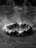 [Find Light] Original Design Black Agate Bracelet