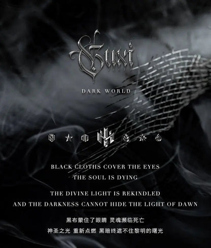Guxi [Dawn] Niche Retro 925 Silver Ring Men's Black with Opening AdjusBuddha&EnergyBuddha&EnergyGuxi [Dawn] Niche Retro 925 Silver Ring Men'